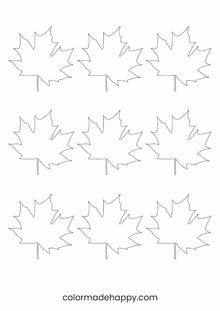 Free Printable Leaf Template with regard to Big Fall Leaves Printable