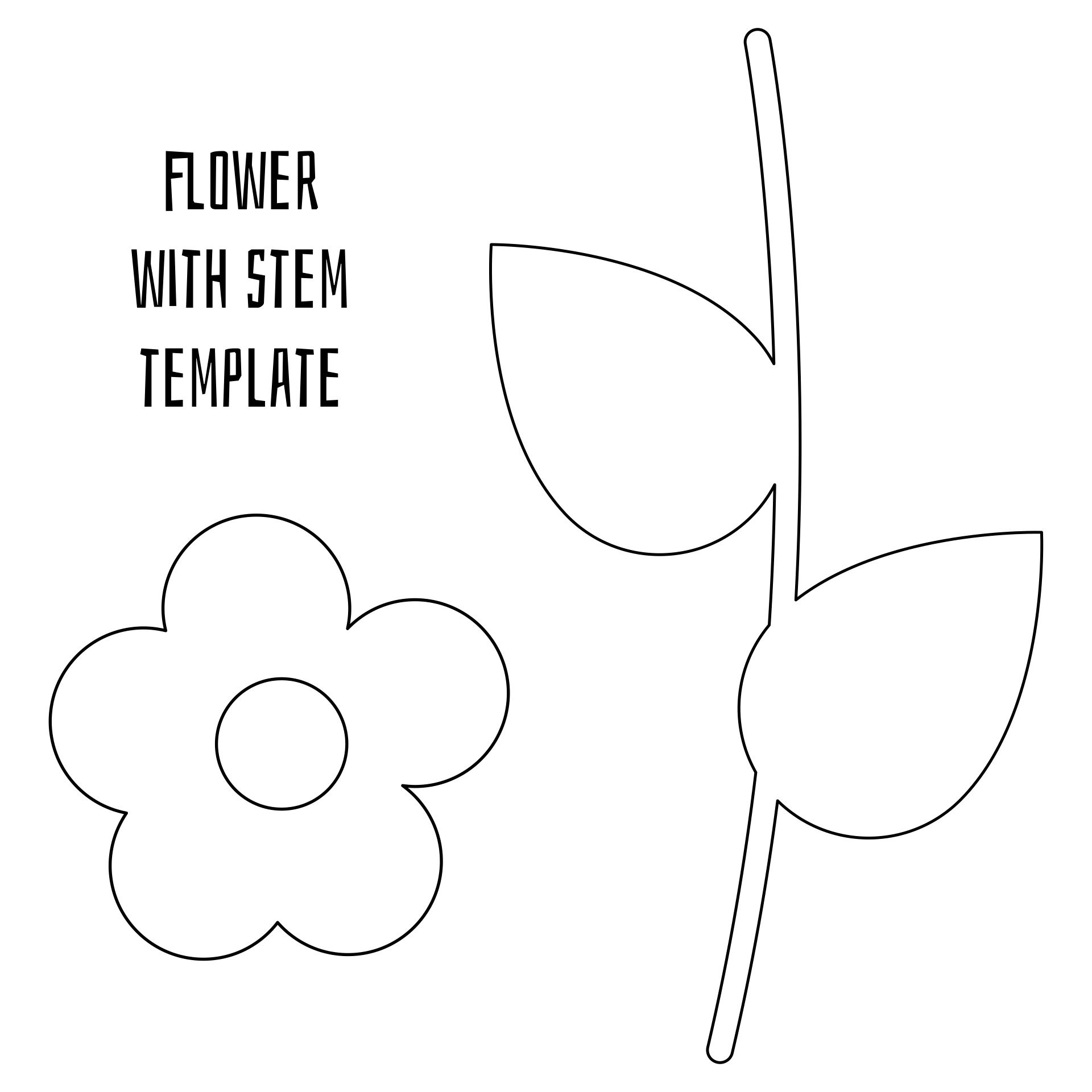 Free Printable Stem And Leaves, Download Free Printable Stem And with Stem and Leaf Template Printable
