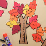 Free Printable Thankful Tree With Leaves   Literacy Learn Regarding Free Printable Thankful Tree Leaf Template