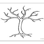 Free Printable Trees Without Leaves Template   19 Pages ⋆ Love Pertaining To Printable Fall Tree Without Leaves