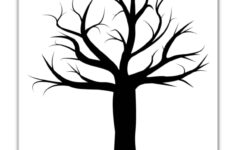 Free Printable Trees Without Leaves Template - 19 Pages ⋆ Love with Christmas Trees With No Leaves