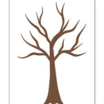 Free Printable Trees Without Leaves Template   19 Pages Throughout Printable Fall Tree Without Leaves