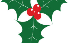 Green Christmas Leaves For Decorated Royalty Free Vector for Green Christmas Leaves