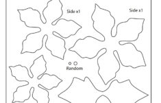 Holiday Poinsettia 3D Pen Tutorial - 3Doodler throughout Poinsettia Leaf Template Printable