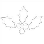 Holly Leaf Templates   Free Printable Patterns To Cut Out   What Within Holly Leaf Templates Free Printable