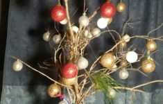 Homemade Christmas Tree - No Tree Got Cut Or Hurt! — Steemit throughout Christmas Tree No Leaves