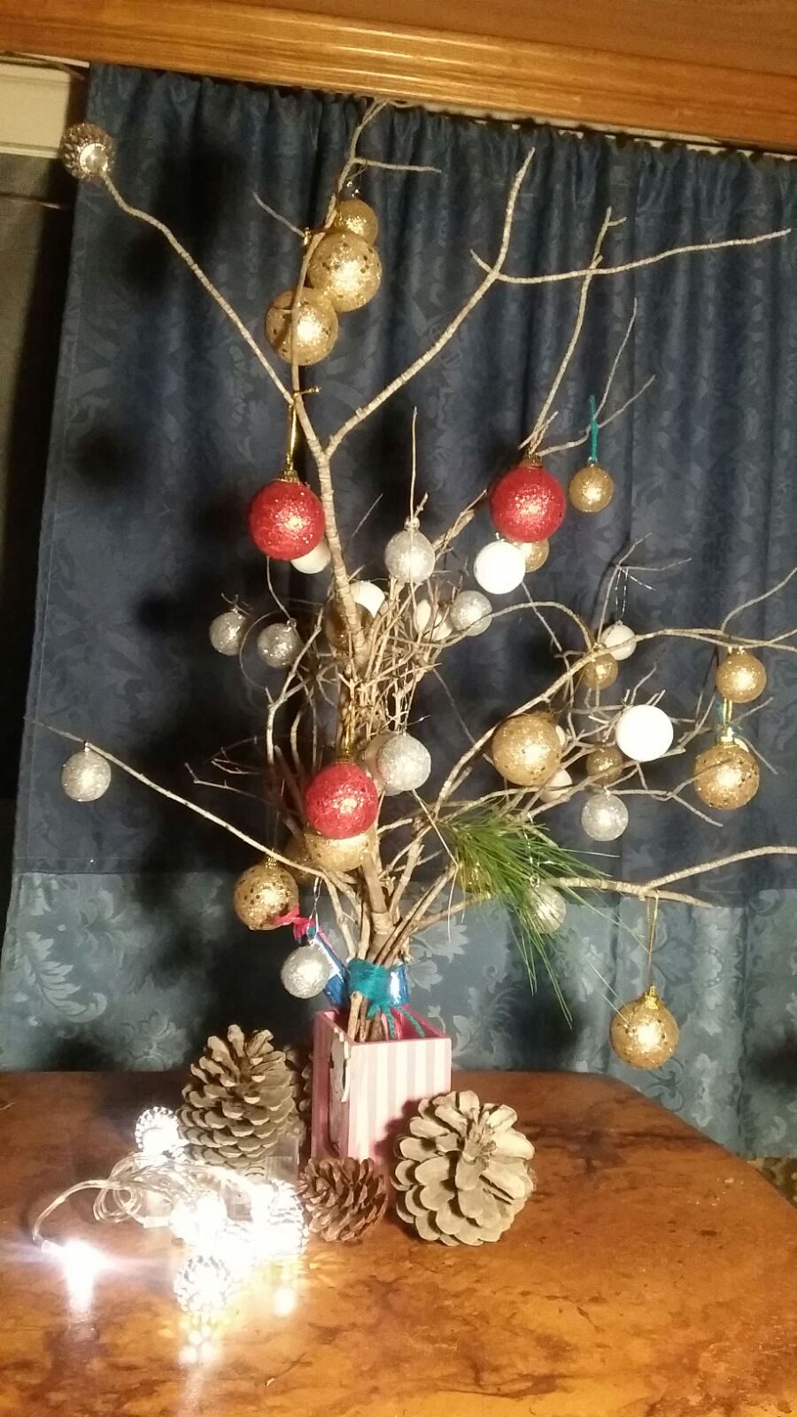 Homemade Christmas Tree - No Tree Got Cut Or Hurt! — Steemit with Christmas Tree Without Leaves