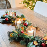 How To Dry Fruit And Preserve Leaves For Natural Christmas Decor In Christmas Leaves Decor