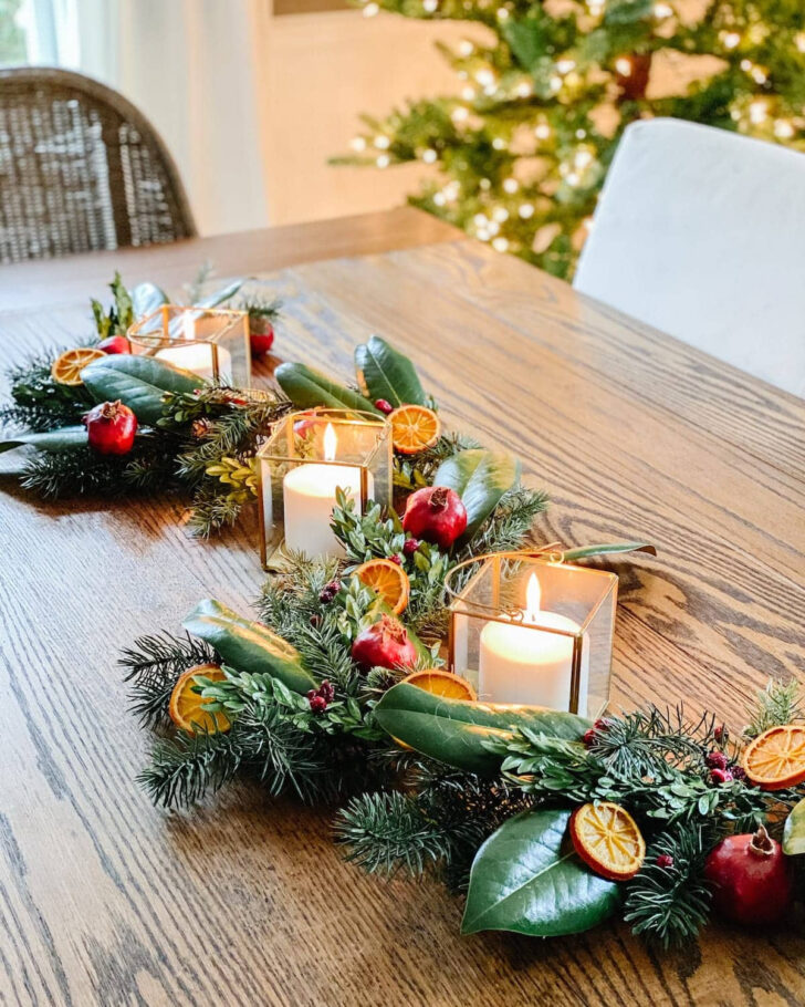 Christmas Leaves Decor Christmas Leaves Decor