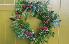 How To Make A Sustainable Christmas Wreath - Richard Jackson Garden inside Christmas Wreath Leaves