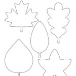 Leaf Outline   Childhood Magic In Printable Leaf Template With Lines