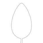 Leaf Outline   Childhood Magic Inside Template Of A Leaf Printable