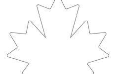 Leaf Outline - Childhood Magic intended for Free Printable Big Fall Leaves Cutouts