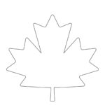 Leaf Outline   Childhood Magic Throughout Autumn Leaf Template Printable