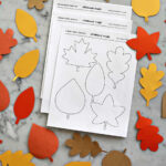 Leaf Outline   Childhood Magic Within Autumn Leaf Template Free Printables