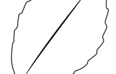 Leaf Outlines, Templates &amp; Coloring Pages - 55 Free Pages with Printable Sunflower Leaf Template