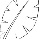 Leaf Palm Tree Foliage Natural Image Stock Vector Image & Art   Alamy Regarding Printable Palm Leaf Template