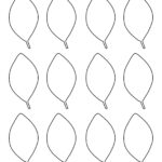 Leaf Pattern Template   15 Free Pdf Printables | Printablee For Printable Flower Leaf Template