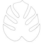 Leaf Stencil, Leaf Template, Crafts For Hawaiian Leaf Template Printable