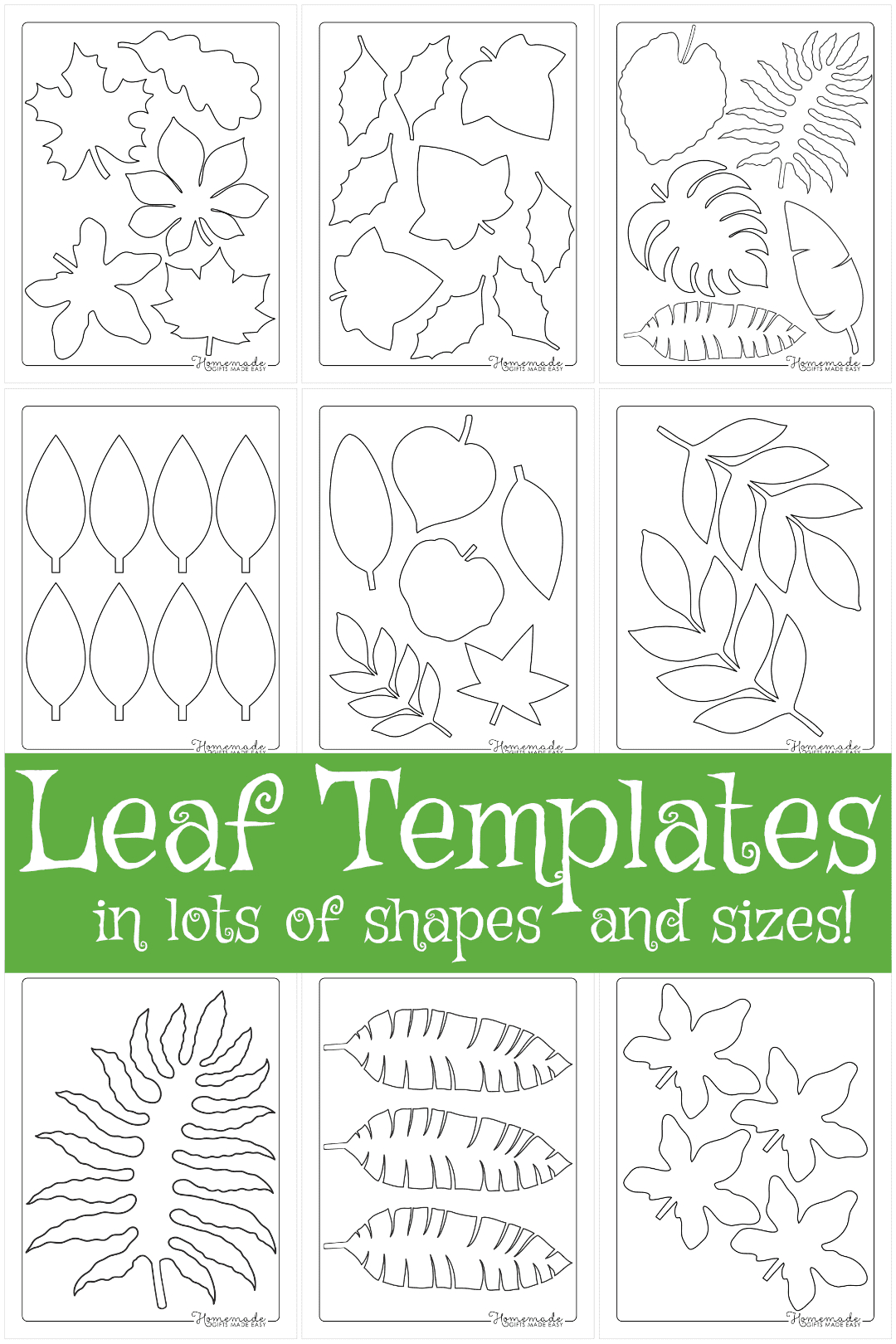 Leaf Template | Free Printable Leaf Outlines For Kids pertaining to Free Printable Jungle Leaf Template