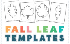 Leaf Template (Free Printables) - Superstar Worksheets intended for Large Fall Leaves Printable