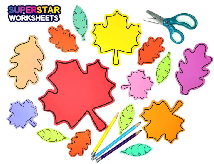 Fall Leaves Cut Out Printable Free