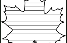 Leaf Themed Creative Writing Worksheet Design - Worksheets Library for Leaf Writing Template Printable