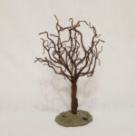 Lemax Christmas Village Landscapes Large Fall Tree No Leaves Brown Pertaining To Christmas Tree No Leaves