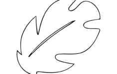 Lilo Hawaiian Leaf Svg Digital Download Files intended for Printable Lilo Leaf Template