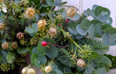 My Favourite Christmas Wreath Foliage - Fierceblooms Sustainable pertaining to Christmas Wreath Leaves
