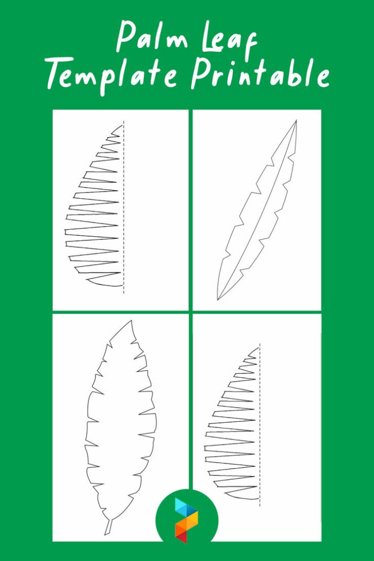 Printable Palm Leaf Template Printable Palm Leaf Template