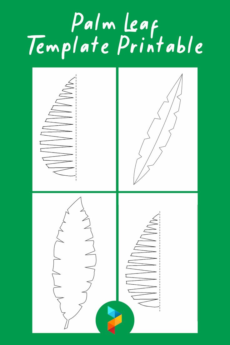 Palm Leaf Template - 16 Free Pdf Printables | Printablee regarding Printable Palm Leaf Template