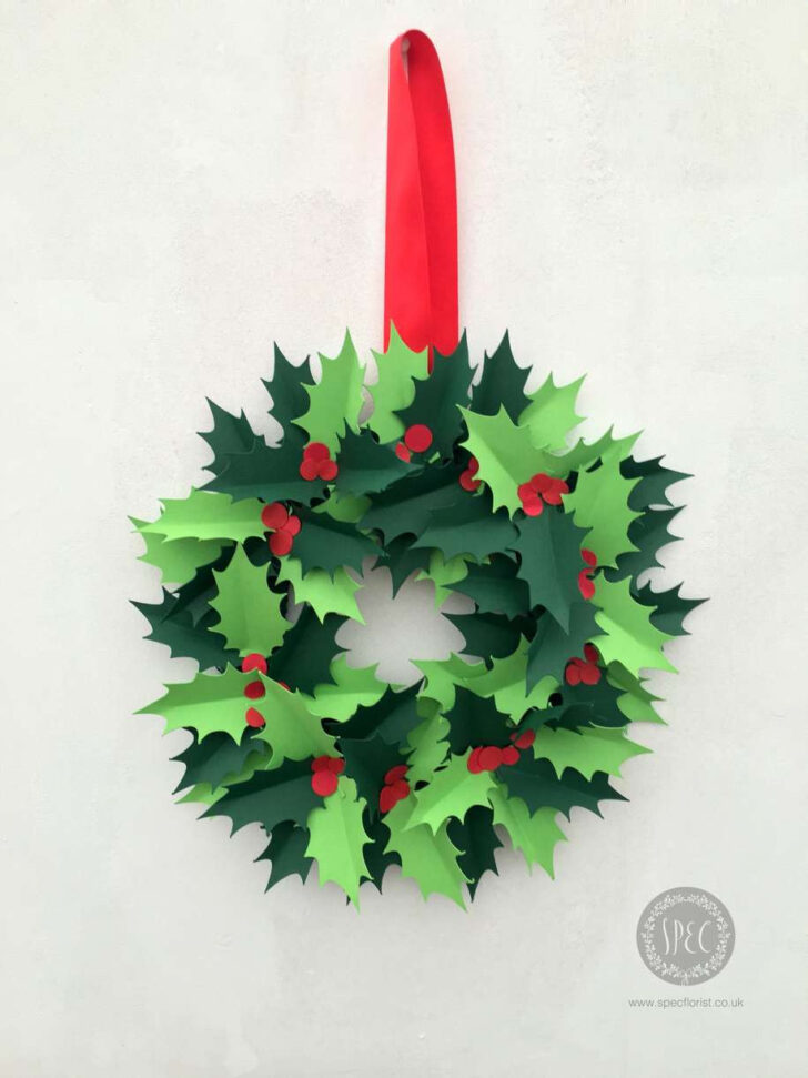 Christmas Wreath Leaves