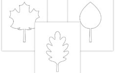Printable Autumn Leaf Templates - Printable Party Favors pertaining to Blank Fall Leaves Printable