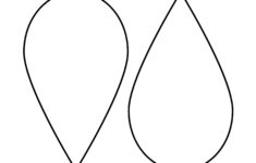 Printable Flower Petal Templates For Making Paper Flowers in Free Printable Flower Leaf Template