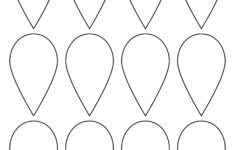 Printable Flower Petal Templates For Making Paper Flowers inside Free Printable Flower Leaf Template