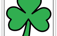 Shamrock Leaf Clover Templates (Free Pdf Downloads) – Simply Love with Free Printable 3 Leaf Clover Template