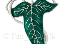 Silver Veins Elven Leaf Brooch Pin Badge Hobbit Lotr Lord Of The Rings Cape within Lotr Leaf Cloak Brooch Printable Template